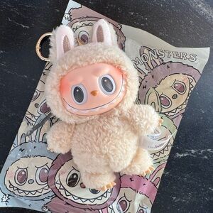 Labubu the Monsters Pop Mart Soymilk Cream Tan NEW
